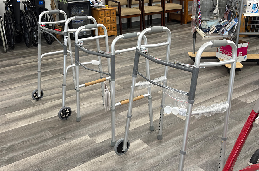 Walker on wheels